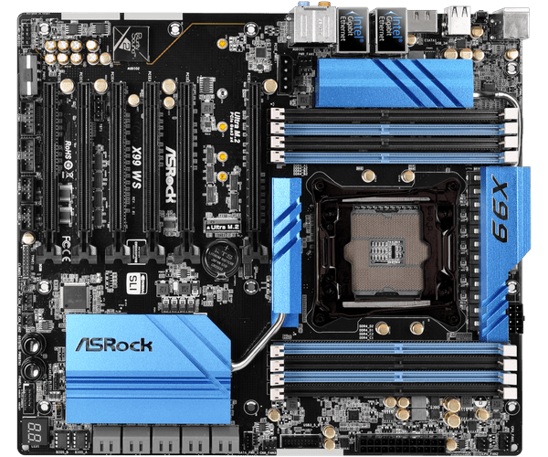 Asrock x99 ws обзор